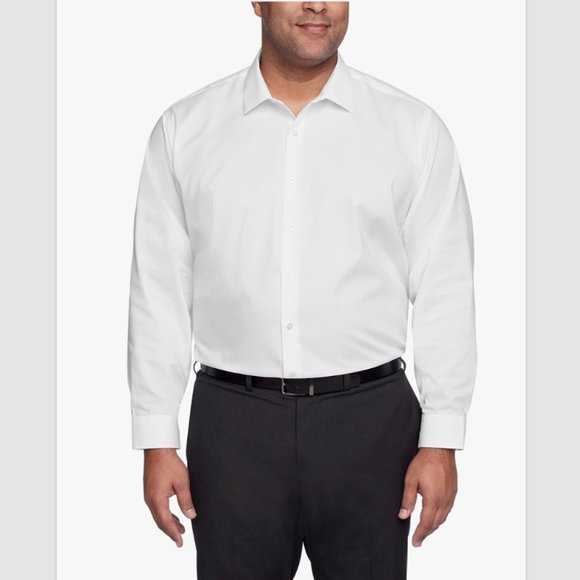 KENNETH COLE UNLISTED Men's L/S Dress Shirt Big &Tall Size 20/35-36 - White NWT - Picture 1 of 4